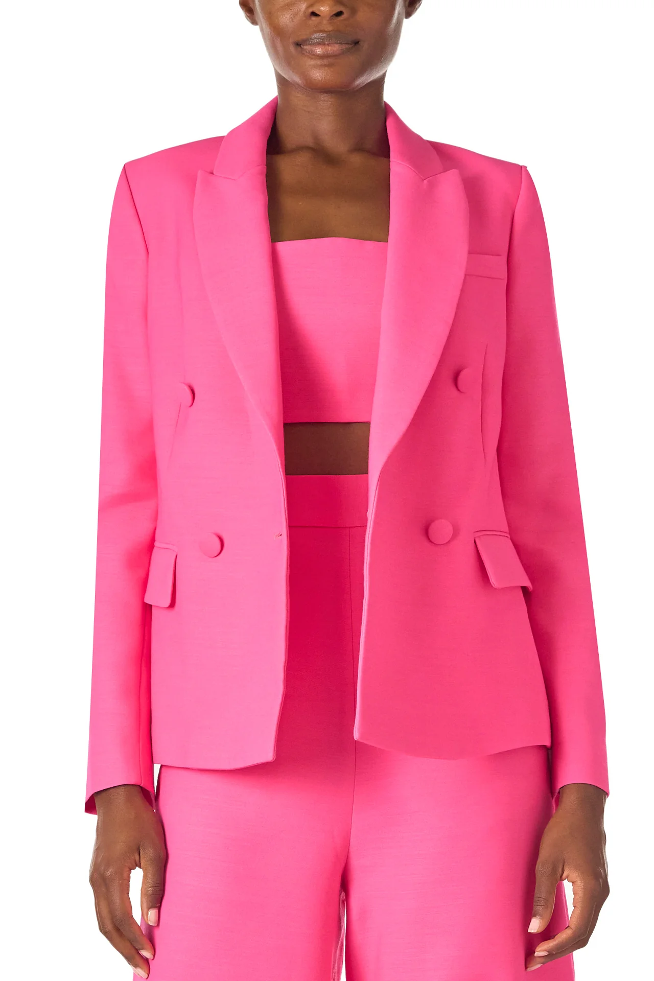 Double-Breasted Tuxedo Jacket