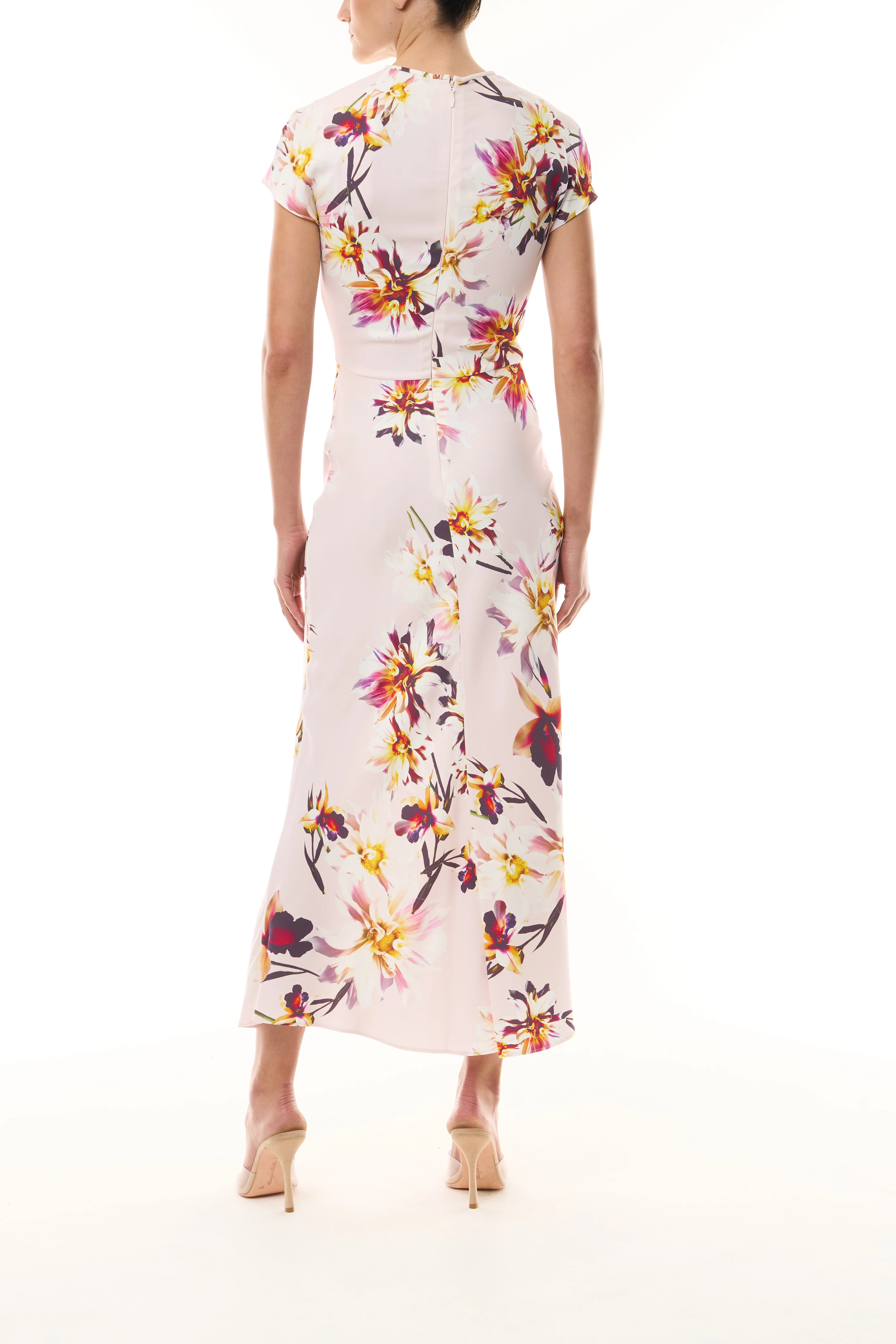 Short Sleeve Lotus Day Dress - Image 4