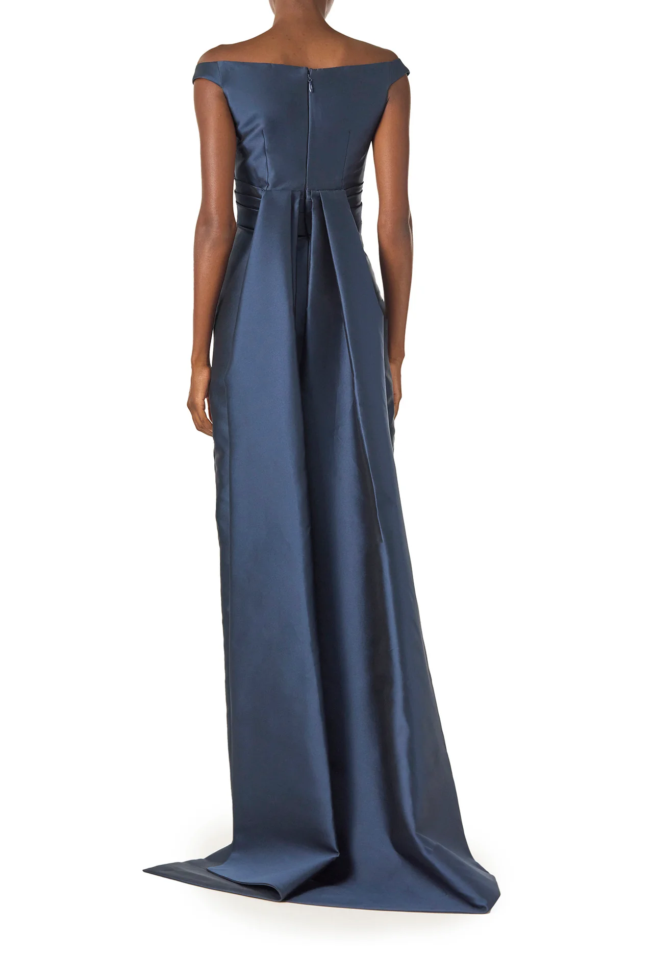 Off-the-Shoulder Mikado Gown - Image 6