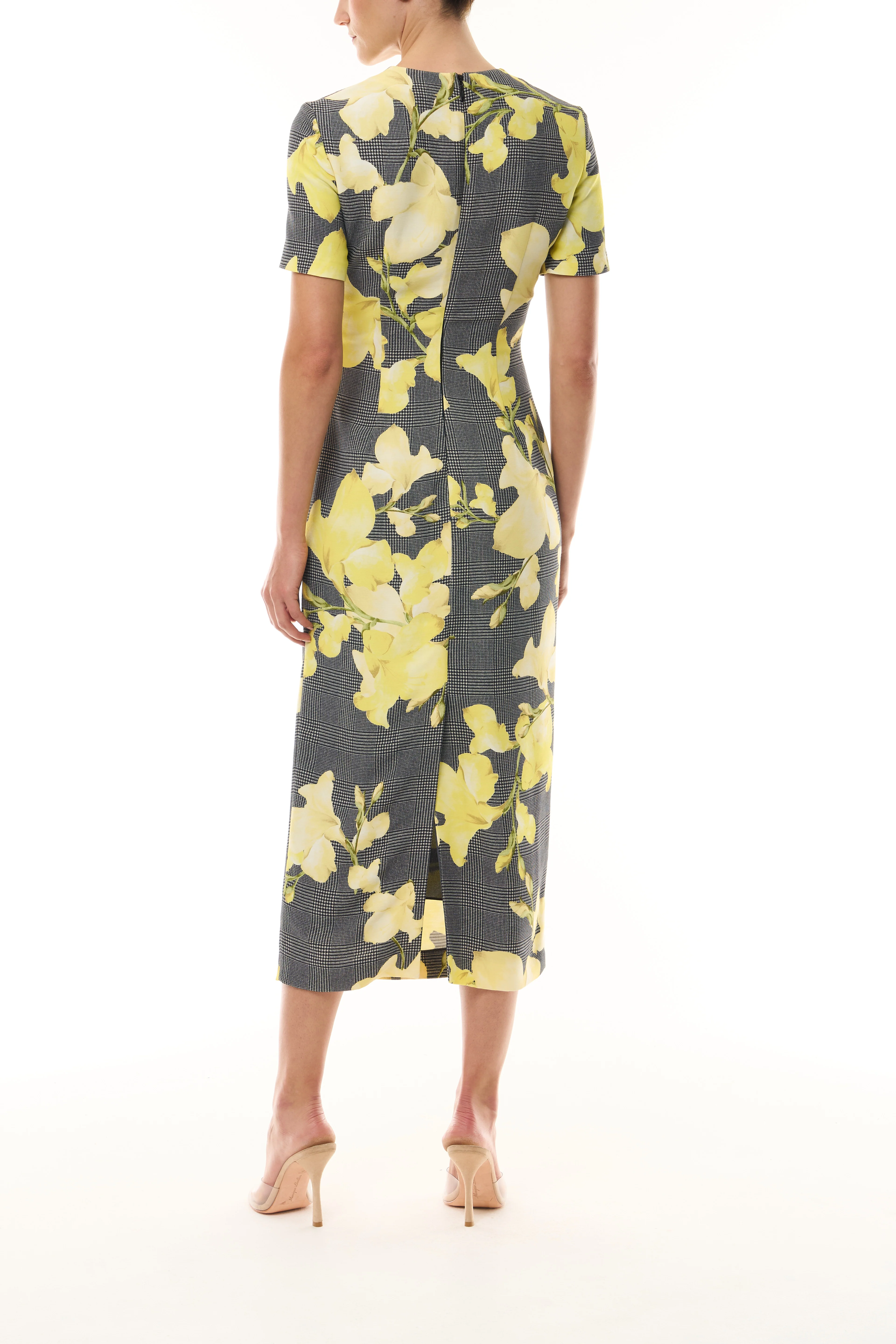 Snapdragon Plaid Sheath Dress - Image 4