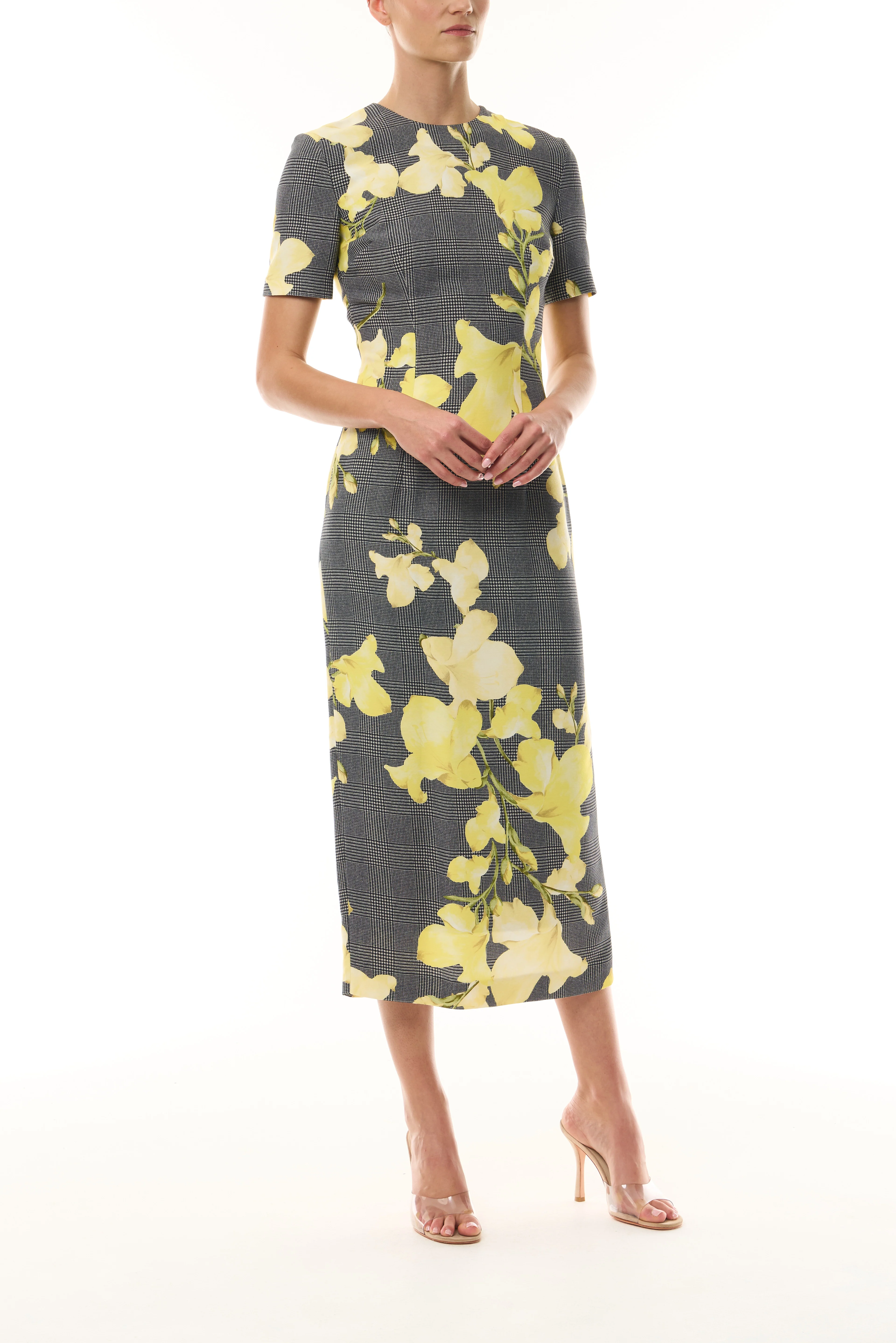 Snapdragon Plaid Sheath Dress - Image 5